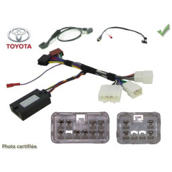 CDE AU VOLANT PIONEER POUR TOYOTA AVENSIS 2001- AVEC JBL