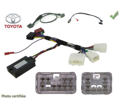 CDE AU VOLANT PIONEER POUR TOYOTA AVENSIS 2001- AVEC JBL