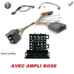 CDE AU VOLANT POUR ALFA ROMEO 147 2007- AVEC AMPLI BOSE