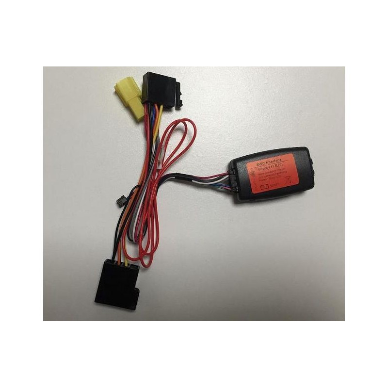 CDE AU VOLANT POUR ALFA ROMEO 156 1997-2003 MINI ISO JAUNE CDE AU VOLANT POUR ALFA ROMEO 156 1997-2003 MINI ISO JAUNE
