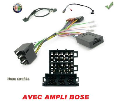 CDE AU VOLANT POUR ALFA ROMEO GT 2008- AVEC AMPLI BOSE