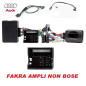 CDE AU VOLANT POUR AUDI A4 2001-2013 - FAKRA AMPLI NON BOSE CDE AU VOLANT POUR AUDI A4 2001-2013 - FAKRA AMPLI NON BOSE