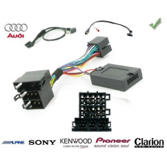 CDE AU VOLANT POUR AUDI TT 1999-2001 ISO SANS AMPLI SANS NAV