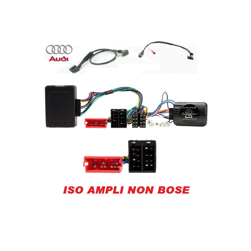 CDE AU VOLANT POUR AUDI TT 2003-2006 - ISO AMPLI NON BOSE CDE AU VOLANT POUR AUDI TT 2003-2006 - ISO AMPLI NON BOSE