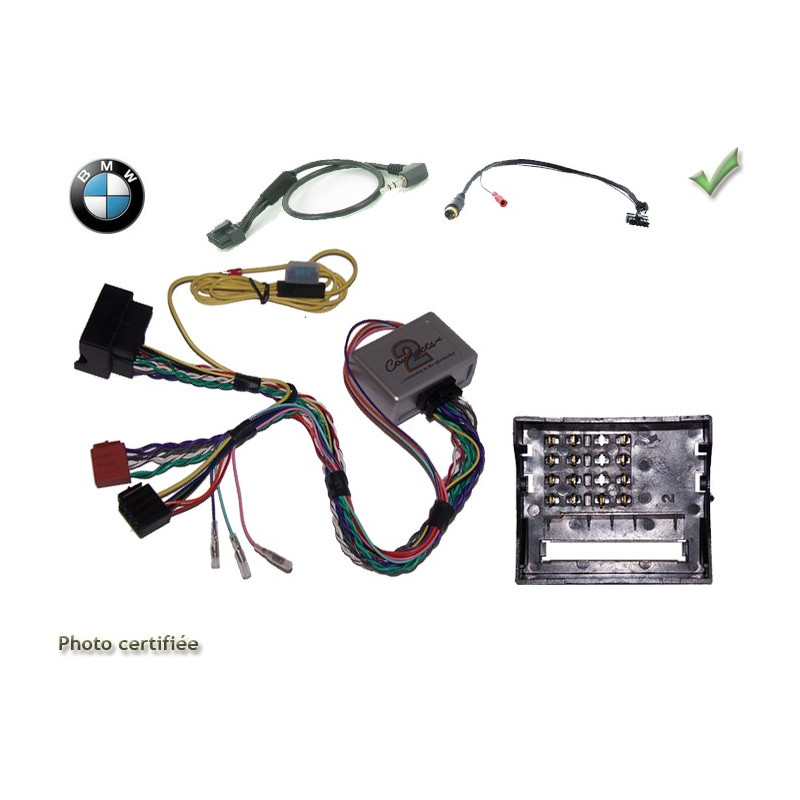 CDE AU VOLANT POUR BMW MINI COOPER S 2004- SANS NAV AVEC RADARS RECUL +RECUP BEEPS CDE AU VOLANT POUR BMW MINI COOPER S 2004- SANS NAV AVEC RADARS RECUL +RECUP BEEPS