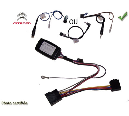 CDE AU VOLANT POUR CITROEN XSARA 1997-2000 ISO