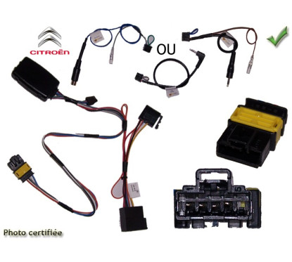 CDE AU VOLANT POUR CITROEN XSARA 2000-2002 6 FONCTIONS