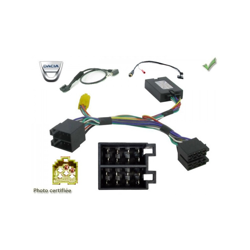 CDE AU VOLANT POUR DACIA DUSTER 2010-2012 - ISO CDE AU VOLANT POUR DACIA DUSTER 2010-2012 - ISO