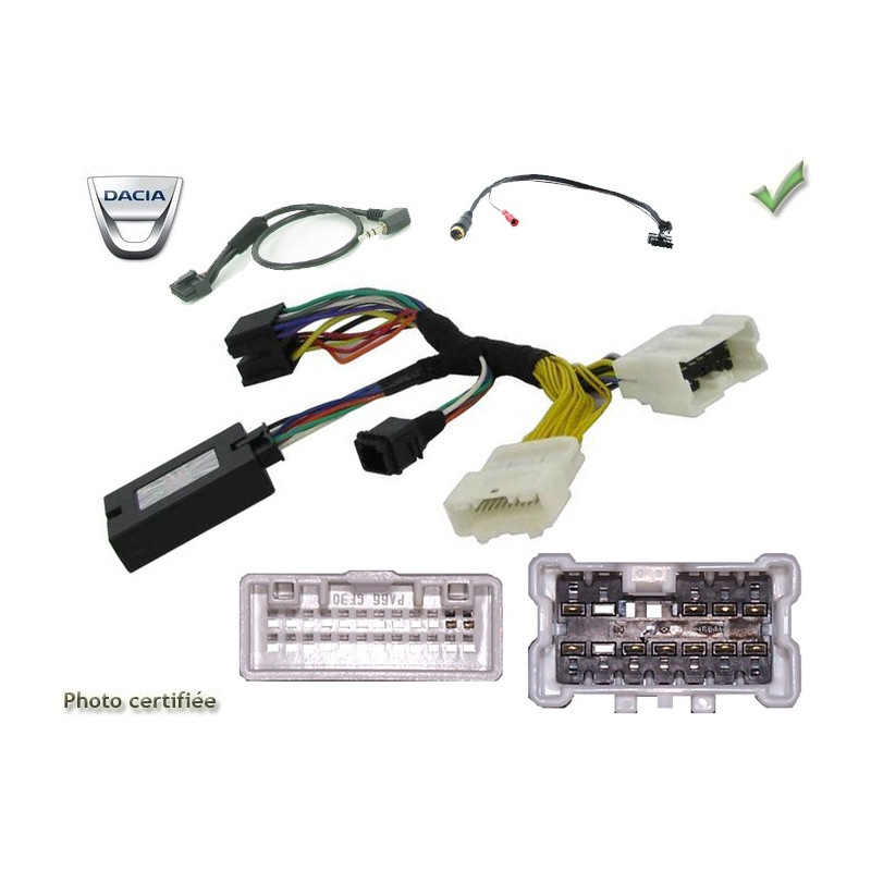 CDE AU VOLANT POUR DACIA LOGAN MCV (SD) 07/2013- CDE AU VOLANT POUR DACIA LOGAN MCV (SD) 07/2013-