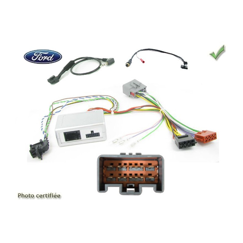 CDE AU VOLANT POUR FORD FIESTA 2008-2010 - AFF. GRAND ECRAN UNIQUEMENT BOUTON OK SUR LE VOLANT CDE AU VOLANT POUR FORD FIESTA 2008-2010 - AFF. GRAND ECRAN UNIQUEMENT BOUTON OK SUR LE VOLANT