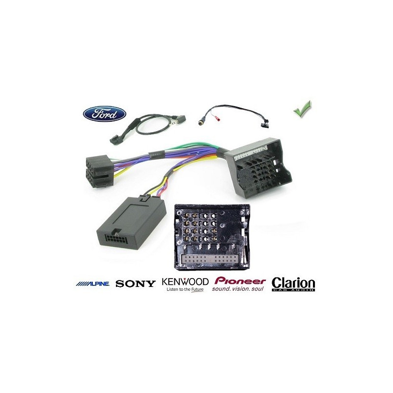 CDE AU VOLANT POUR FORD S-MAX 2006-2014 SANS APRES CONTACT DANS FAKRA ORIGINE CDE AU VOLANT POUR FORD S-MAX 2006-2014 SANS APRES CONTACT DANS FAKRA ORIGINE