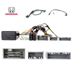 CDE AU VOLANT POUR HONDA CIVIC 2012-2015 SANS AMPLI ET AVEC TOUCHE TELEPHONNE