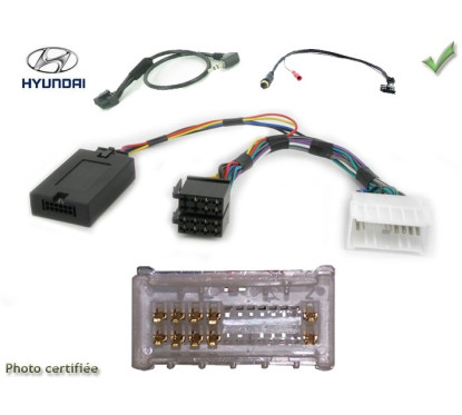 CDE AU VOLANT POUR HYUNDAI SANTA FE 2006-2010 SANS AMPLI