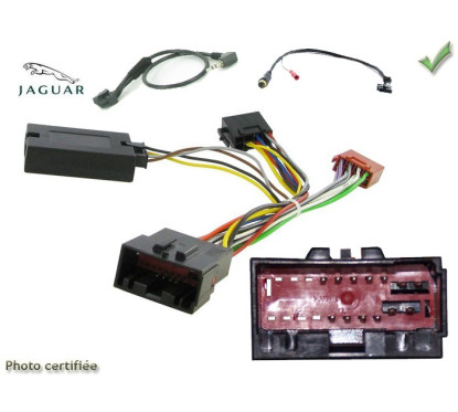 CDE AU VOLANT POUR JAGUAR S-TYPE 2002-2008 SANS NAVIGATION ET SANS AMPLI ORIGINE