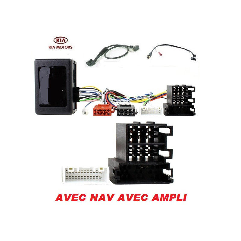 CDE AU VOLANT POUR KIA SPORTAGE 2010-2017 AVEC NAV AVEC AMPLI