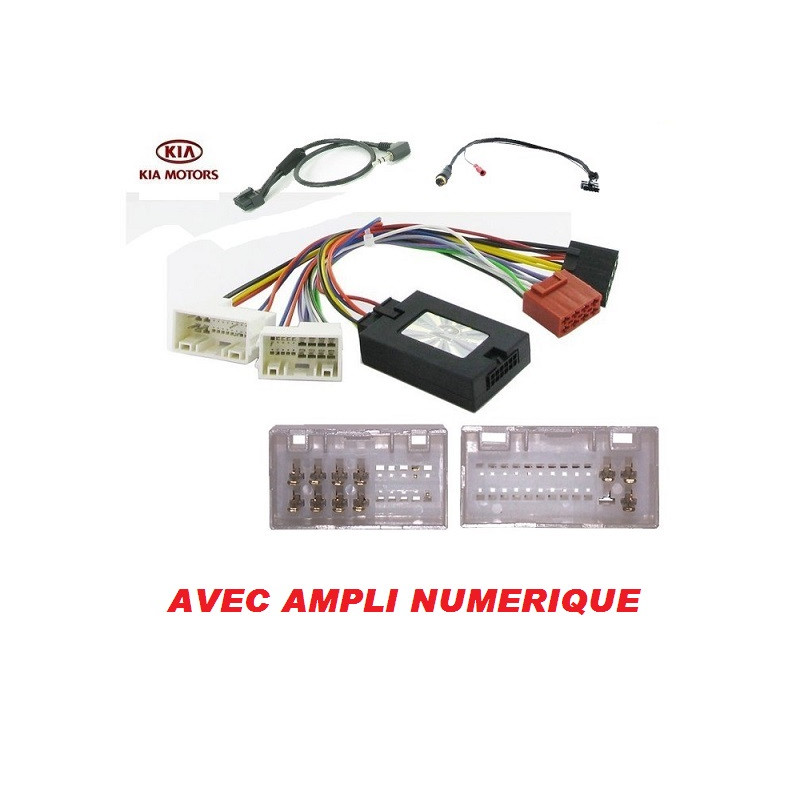 CDE AU VOLANT POUR KIA SPORTAGE 2012-2017 AVEC AMPLI NUMERIQUE
