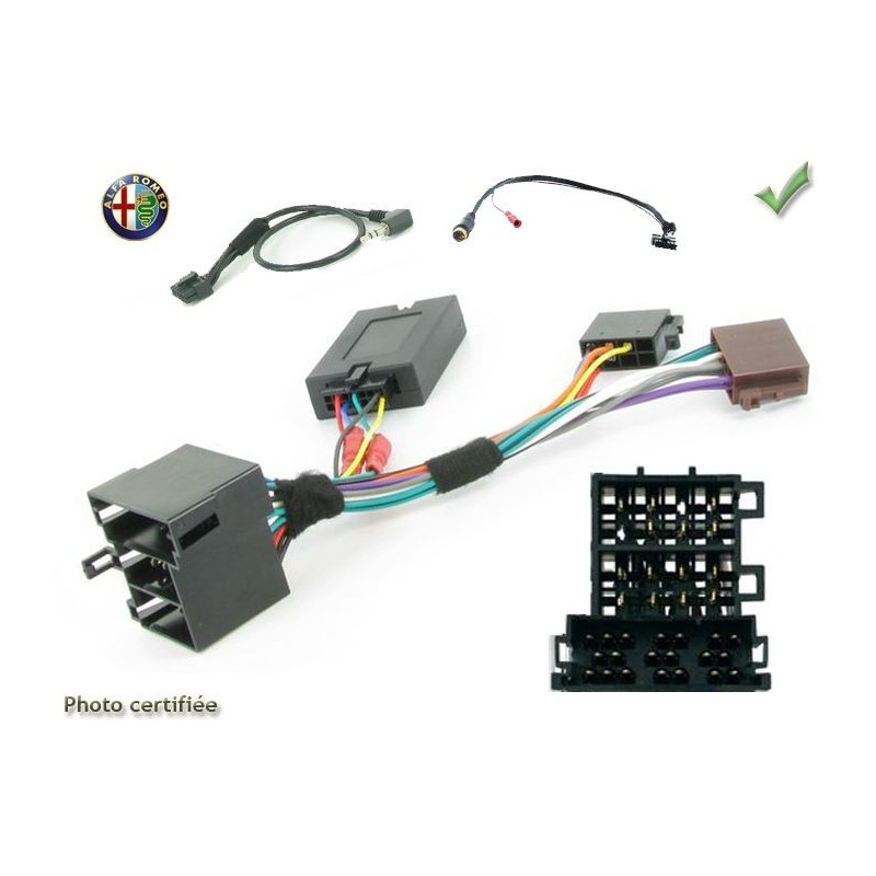 CDE AU VOLANT POUR LANCIA YPSILON 2005-2011 AVEC AMPLI BOSE CDE AU VOLANT POUR LANCIA YPSILON 2005-2011 AVEC AMPLI BOSE