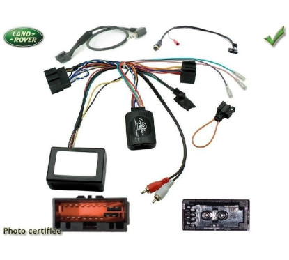 CDE AU VOLANT POUR LAND ROVER RANGE ROVER SPORT 2010- AMPLI FIBRE