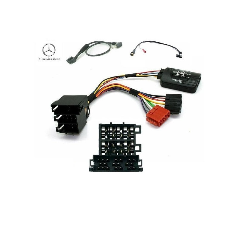 CDE AU VOLANT POUR MERCEDES CLASSE B 2005-2011 (W245) - MINI ISO CDE AU VOLANT POUR MERCEDES CLASSE B 2005-2011 (W245) - MINI ISO