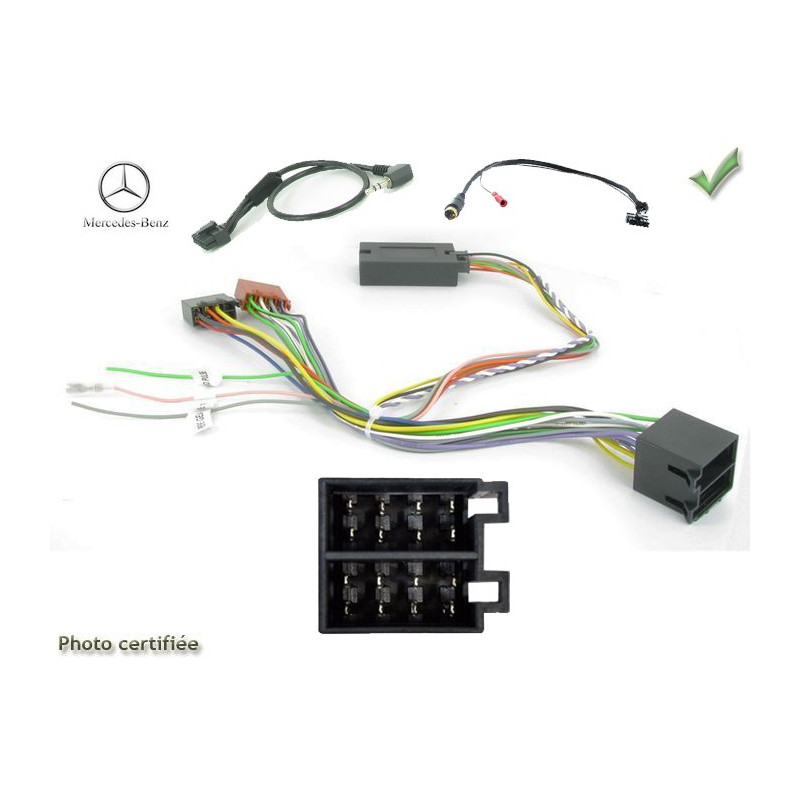CDE AU VOLANT POUR MERCEDES CLASSE C 1993-2000 (W202) - ISO CDE AU VOLANT POUR MERCEDES CLASSE C 1993-2000 (W202) - ISO