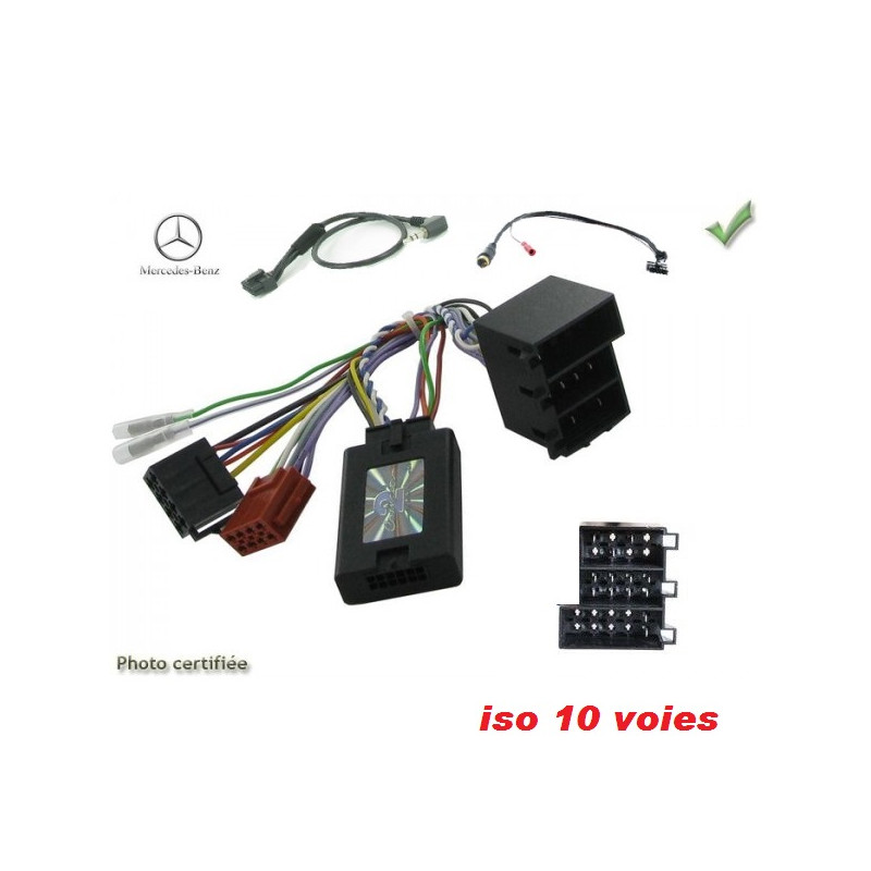 CDE AU VOLANT POUR MERCEDES CLASSE C 2000-2004 (W203) - ISO CDE AU VOLANT POUR MERCEDES CLASSE C 2000-2004 (W203) - ISO