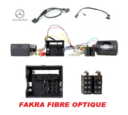 CDE AU VOLANT POUR MERCEDES CLASSE R 2005-2013 - FAKRA FIBRE OPTIQUE