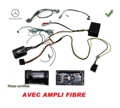 CDE AU VOLANT POUR MERCEDES E BREAK 2003-2010 - AVEC AMPLI FIBRE