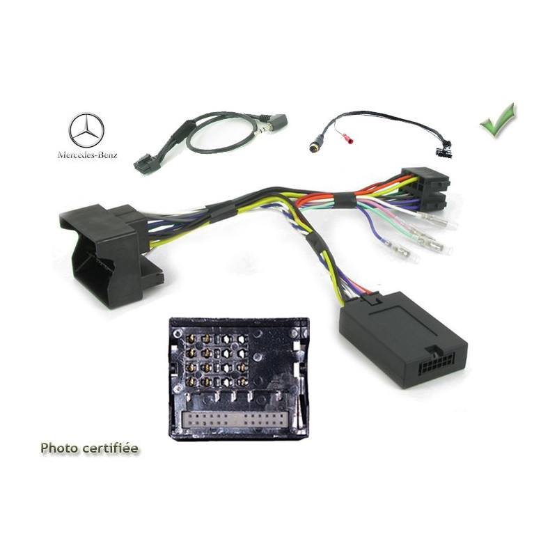 CDE AU VOLANT POUR MERCEDES E BREAK 2003-2010 - FAKRA SANS AMPLI CDE AU VOLANT POUR MERCEDES E BREAK 2003-2010 - FAKRA SANS AMPLI