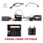 CDE AU VOLANT POUR MERCEDES ML 2005-2011 (W164) - FAKRA FIBRE OPTIQUE CDE AU VOLANT POUR MERCEDES ML 2005-2011 (W164) - FAKRA FIBRE OPTIQUE
