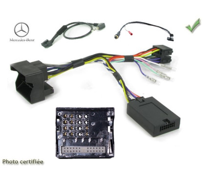 CDE AU VOLANT POUR MERCEDES SLK 2004-2010 (R171) - FAKRA SANS AMPLI