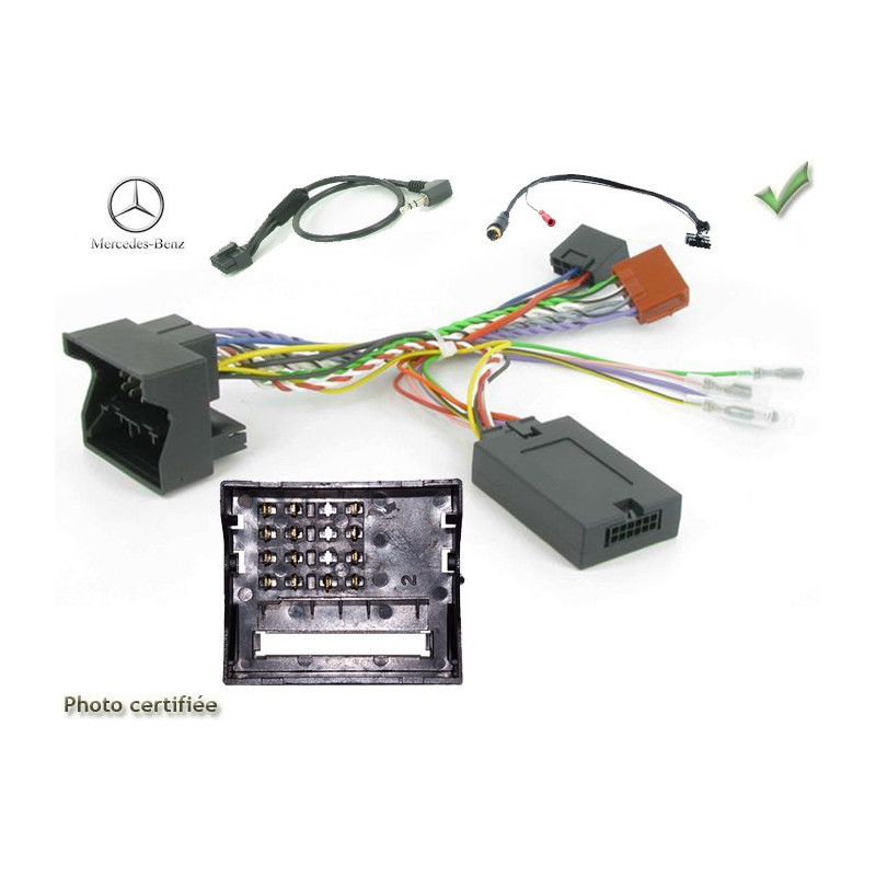 CDE AU VOLANT POUR MERCEDES SPRINTER 2006-2017 - FAKRA SANS AMPLI CDE AU VOLANT POUR MERCEDES SPRINTER 2006-2017 - FAKRA SANS AMPLI