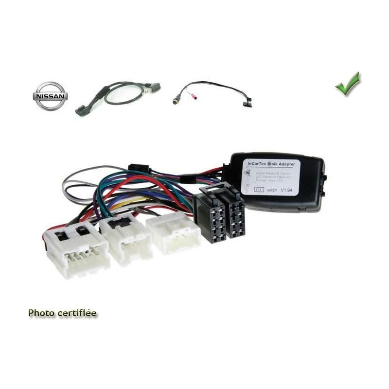 CDE AU VOLANT POUR NISSAN 350Z 2003-2009 AVEC AMPLI BOSE CDE AU VOLANT POUR NISSAN 350Z 2003-2009 AVEC AMPLI BOSE