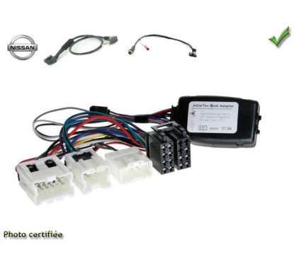 CDE AU VOLANT POUR NISSAN 350Z 2003-2009 AVEC AMPLI BOSE