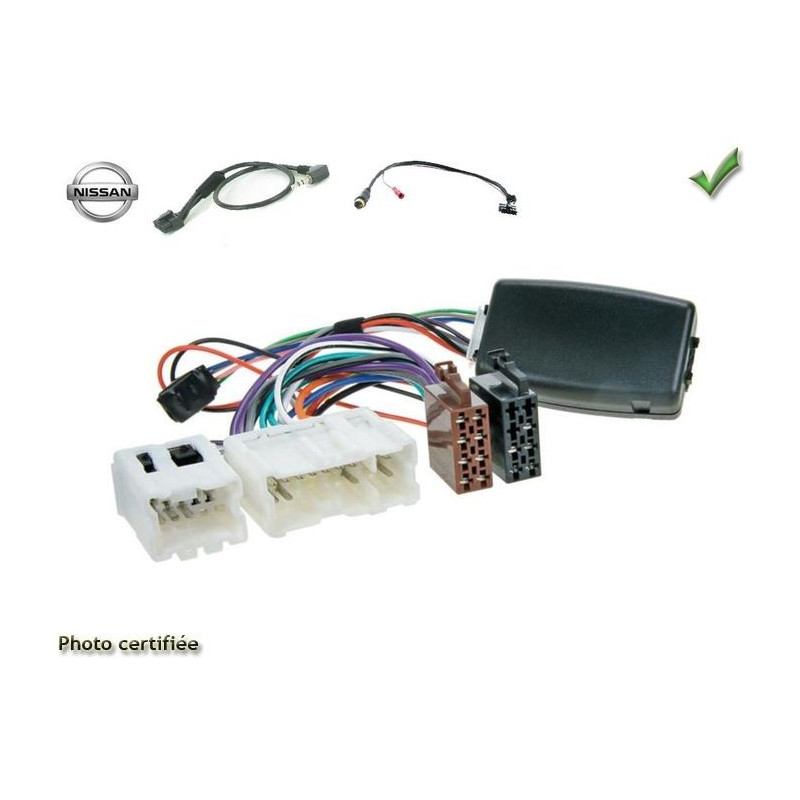 CDE AU VOLANT POUR NISSAN ALMERA TINO (V10) 2003 - 2006 CDE AU VOLANT POUR NISSAN ALMERA TINO (V10) 2003 - 2006