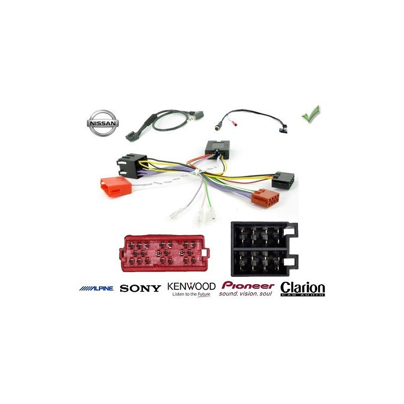 CDE AU VOLANT POUR NISSAN CABSTAR F24 2014-2017 - AVEC RECUP TELEPHONE CDE AU VOLANT POUR NISSAN CABSTAR F24 2014-2017 - AVEC RECUP TELEPHONE