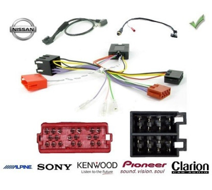CDE AU VOLANT POUR NISSAN CABSTAR F24 2014-2017 - AVEC RECUP TELEPHONE