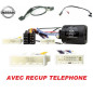 CDE AU VOLANT POUR NISSAN MICRA 2010-2017 - AVEC RECUP TELEPHONE CDE AU VOLANT POUR NISSAN MICRA 2010-2017 - AVEC RECUP TELEPHONE