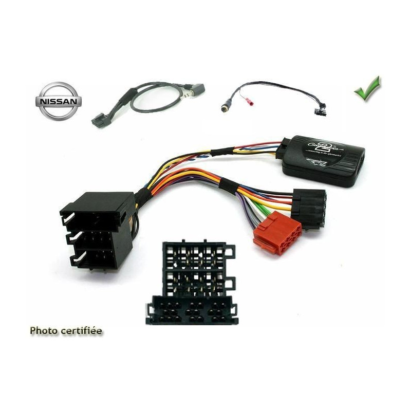 CDE AU VOLANT POUR NISSAN NOTE 2005-2009 MINI ISO CDE AU VOLANT POUR NISSAN NOTE 2005-2009 MINI ISO