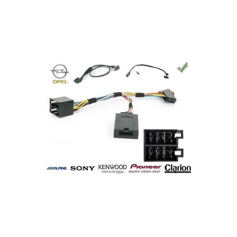 CDE AU VOLANT POUR OPEL ASTRA 1998-2004 ISO CDE AU VOLANT POUR OPEL ASTRA 1998-2004 ISO