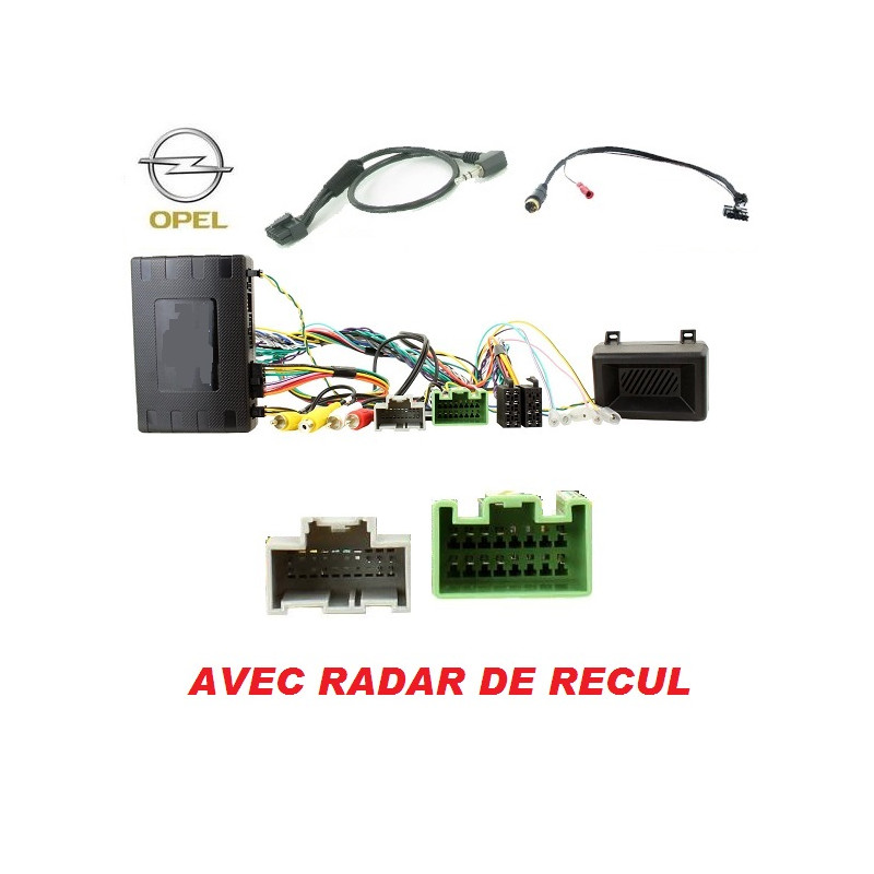 CDE AU VOLANT POUR OPEL KARL 2015- AVEC RADAR DE RECUL CDE AU VOLANT POUR OPEL KARL 2015- AVEC RADAR DE RECUL