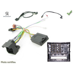 CDE AU VOLANT POUR PEUGEOT 207 2006-2012 - FAKRA SANS RADARS RECUL