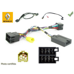 CDE AU VOLANT POUR RENAULT KANGOO II 2008-2014 - TUNER LIST SANS ECRAN DEPORTE ISO