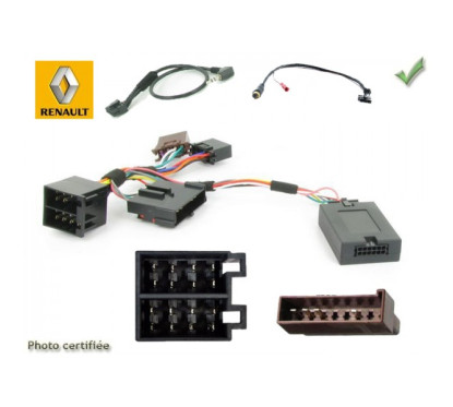CDE AU VOLANT POUR RENAULT MEGANE 1997-2000 ISO