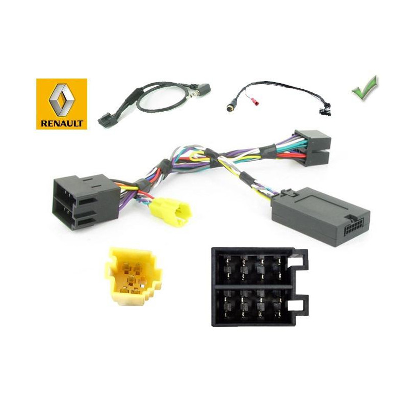 CDE AU VOLANT POUR RENAULT SCENIC 2000-2005 TUNER LIST SANS ECRAN DEPORTE ISO CDE AU VOLANT POUR RENAULT SCENIC 2000-2005 TUNER LIST SANS ECRAN DEPORTE ISO