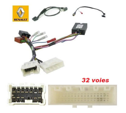 CDE AU VOLANT POUR RENAULT SCENIC 2012-