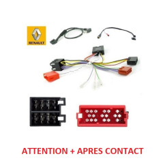 CDE AU VOLANT POUR RENAULT TRAFIC 2010-2013 - MINI ISO