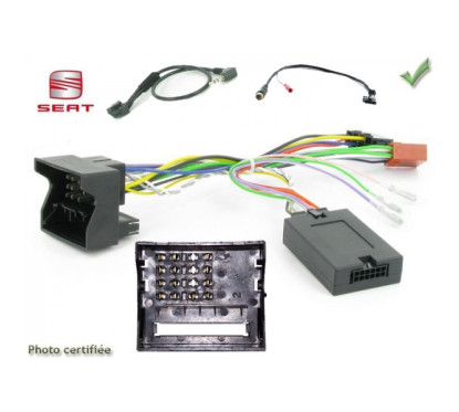 CDE AU VOLANT POUR SEAT TOLEDO 2005-2015 FAKRA