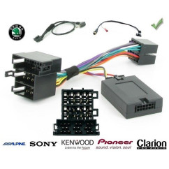 CDE AU VOLANT POUR SKODA OCTAVIA 2000-2004 ISO