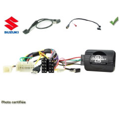 CDE AU VOLANT POUR SUZUKI SWIFT 2017- AVEC RECUPERATION DU PORT USB