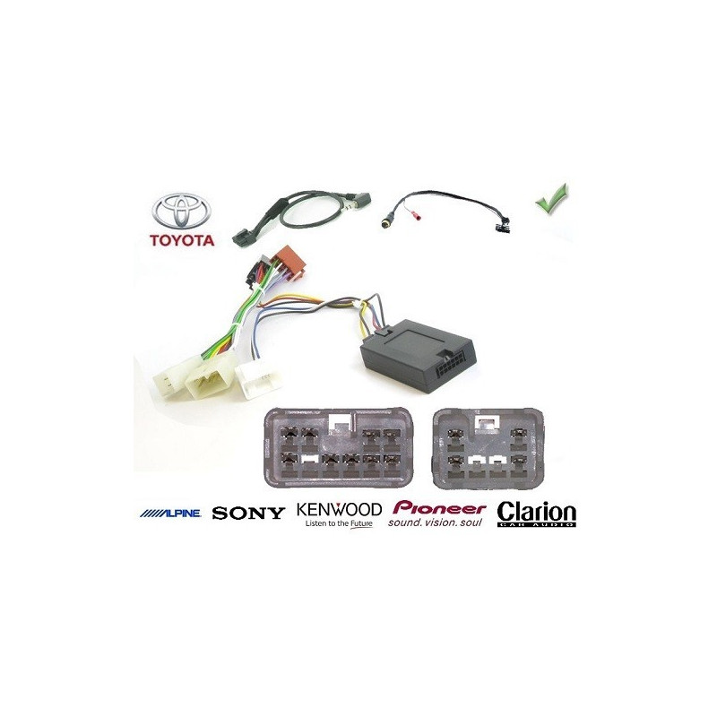 CDE AU VOLANT POUR TOYOTA COROLLA D4D 2001-2011 CDE AU VOLANT POUR TOYOTA COROLLA D4D 2001-2011